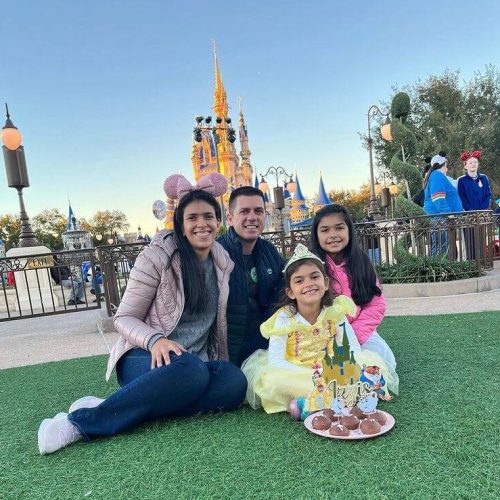 Berlitz Orlando Family Program Foto de Família na Disney