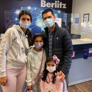 Berlitz Orlando Family Program Foto de Família na Unidade