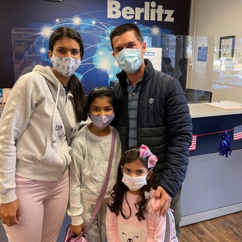 Berlitz Orlando Family Program Foto de Família na Unidade